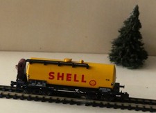 Minitrix N 15504-04 Kesselwagen "Shell" 582 457 (P) DB