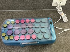 BABYLISS PRO-NANO TITANIUM CERAMIC IONIC HAIR, 30 HOT ROLLERS no Clips Tested