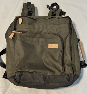 Diaper Bag Backpack Adjustable Straps Olive Color Stroller Straps NWOT insulated
