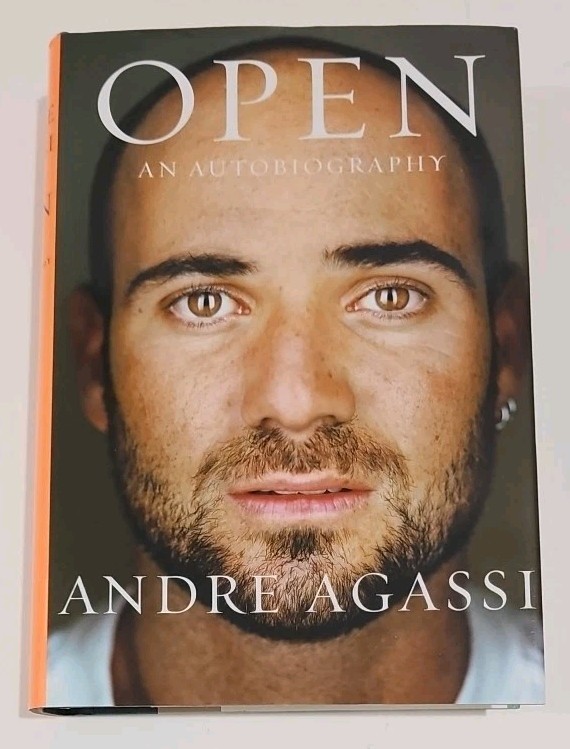 【激レア】AUTOGRAPH 2009.8【洋書】 2009 OPEN Signed Andre Agassi Autobiography Book UNREAD NF HC / NF