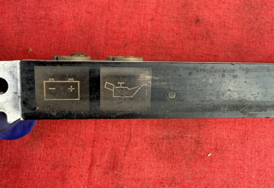 Luces de advertencia de instrumento originales para Honda Prelude 1983-1987 segunda generación # E6700 Foto 4 de 4