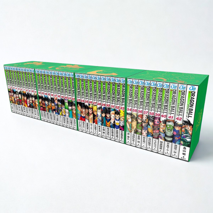 Dragon Ball Vol.1–42 Complete Manga Set Double Cover Box 40th