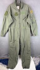 US Military Coveralls Men 46S Desert Tan CWU-27/P Flyers Flight Suit Aramid
