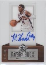 2012-13 Limited 332/349 MarShon Brooks #160 Auto 0b3