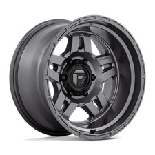 17x9 Fuel D801 Oxide Matte Gunmetal Wheel 6x5.5 -38mm