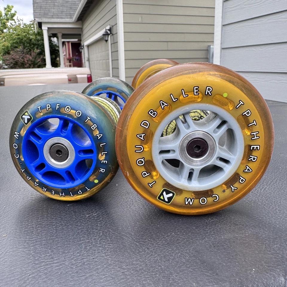 Juego de rodillos de masaje TP Therapy Quadballer FootBaller par de herramientas de recuperación muscular Foto 2 de 4