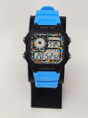 時計 Casio AE1200 Custom Stunning Casio AE1200 Custom Painted Casio Royale Watch