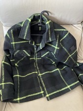 Hugo Boss Jacket Blazer Schwarz Grün Filz L Neu Herren