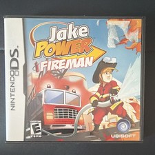 Jake Power: Fireman Nintendo DS Ubisoft 2008 E NTSC-U/C Cartridge w/ Case