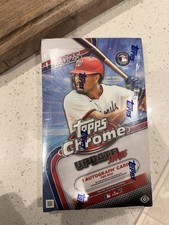 2025 Topps Chrome Update Series Baseball Hobby Box Factory Sealed In Hand