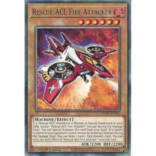 Yu-Gi-Oh TCG AMDE-DE005 R Rescue-ACE Fire Attacker Amazing Defenders