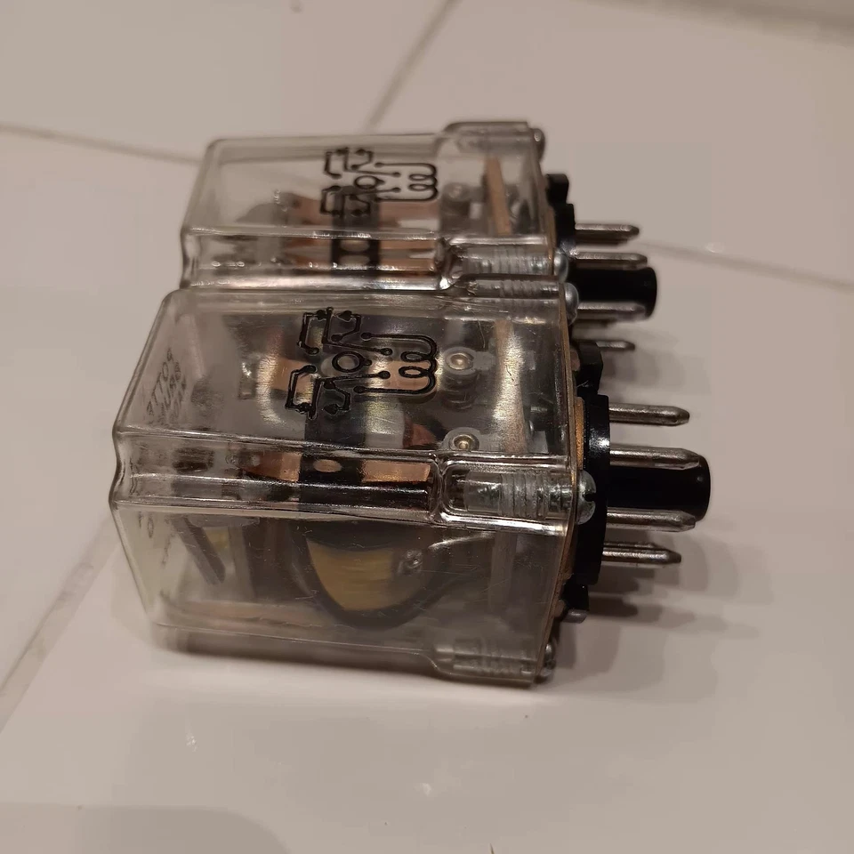 2 New Potter & Brumfield P & B Relay KRP-11AG 120VAC, 50-60 Hz, no boxes - Image 3 of 3