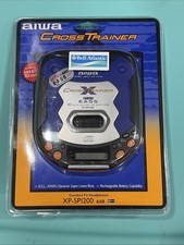 Discman AIWA Cross X Trainer Portable CD Player XP-SP1200 New Unopened Package