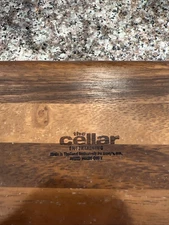 The Cellar Entertaining For Macy’s 3 Section Wooden Serve Bowl Tray