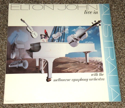 Elton John - Live In Australia - MCA - 1987 - Double LP - Excellent