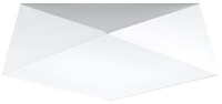 WeißE Deckenlampe Lynndie B:50Cm Geometrisch Blendarm Schlafzimmer Deckenleuchte