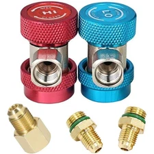 Adjustable Quick Coupler High Low Conversion Adapter Fittings, Tank Adapter Kit