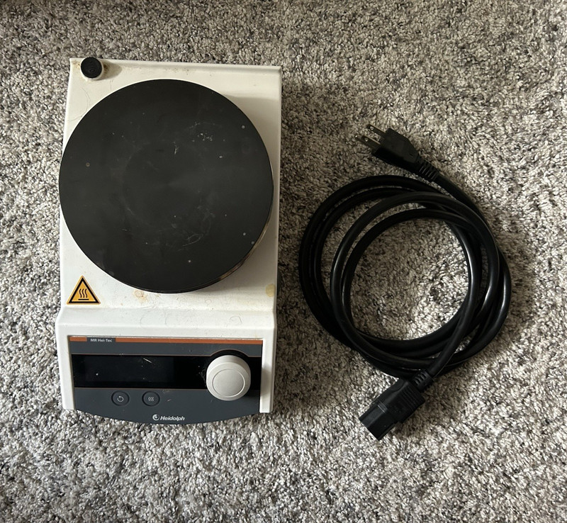 Heidolph MR Hei-Tec Magnetic Hotplate Stirrer for Laboratory, 505-30000-1-3