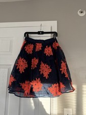 Anthropologie Maeve Pome Blossom Skirt