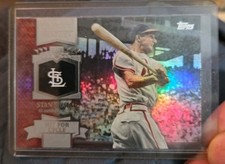 2013 TOPPS CHASING HISTORY INSERT # CH-74- STAN MUSIAL Rainbow Foil CARDINALS