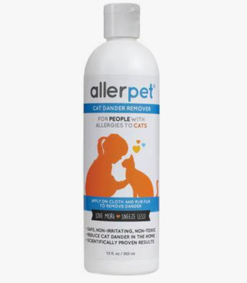 Allerpet | Cat Dander Remover, 12-fl oz bottle