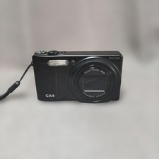 Ricoh CX4 Black 10MP Compact Digital Camera Tested Working