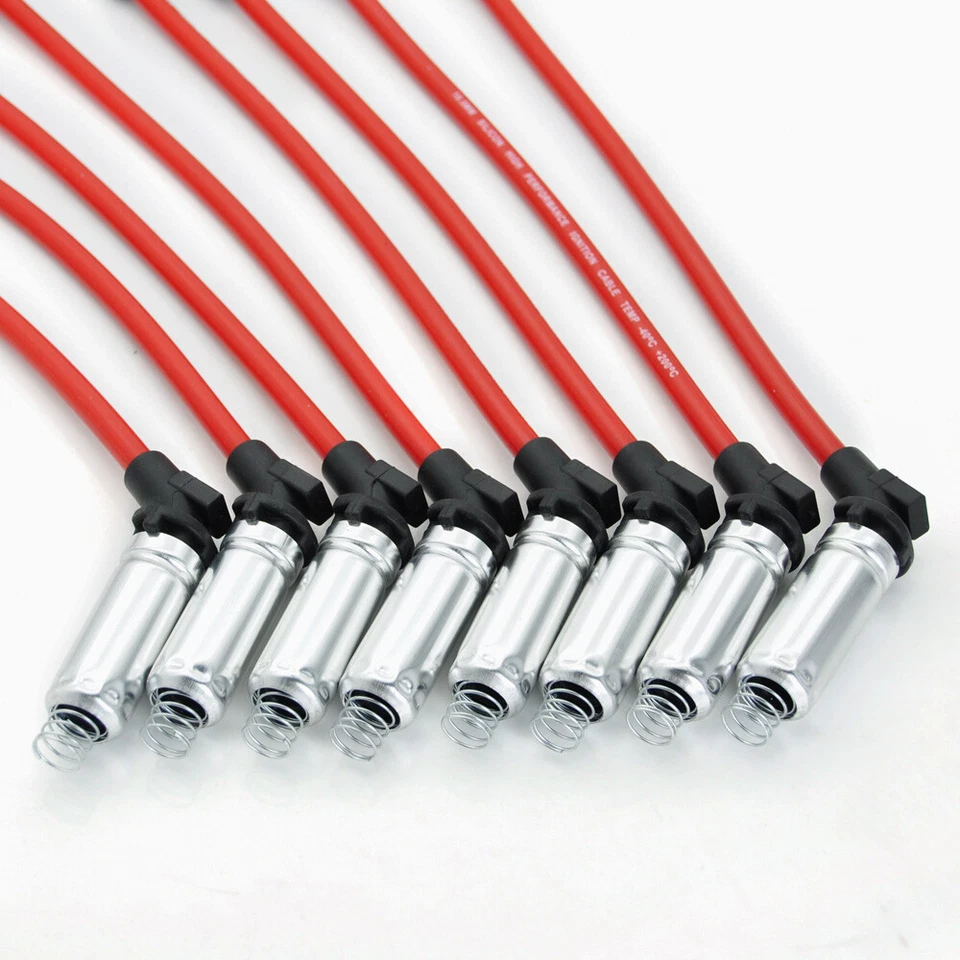 8 piezas 41-962 y 9748RR bujía y cable de encendido para Chevrolet Avalanche 2007-2008 Foto 2 de 4