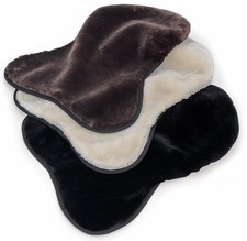 Shires Performance SupaFleece /Fur saddle SEAT SAVER fits 16.5" to 18" ALL SIZES