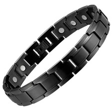 Magnetic Bracelet Arthritis Pain Relief Therapy women men energy strength stress