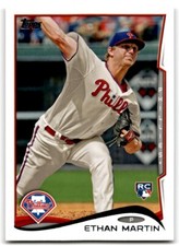 2014 Topps Ethan Martin Rookie Philadelphia Phillies #90