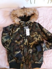Bomber Jacket Coat Hood for Adult  /  Teen size S High Quality Material