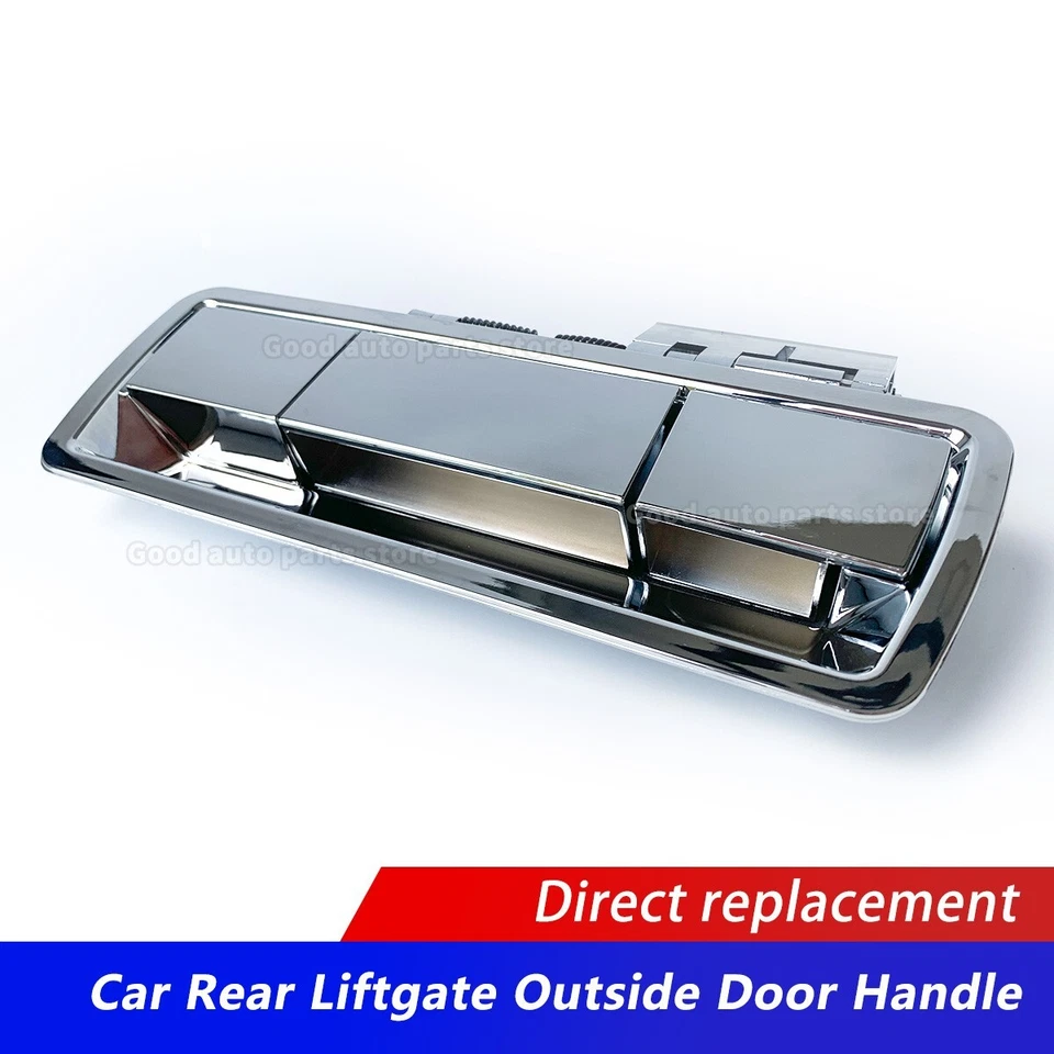 Manija de liberación del portón trasero sin orificio de cámara para Nissan Armada 2004-2013 cromada Foto 2 de 4