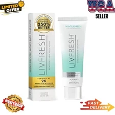 Livfresh Toothpaste Gel, Clinically Proven To Remove Plaque 250% Bette