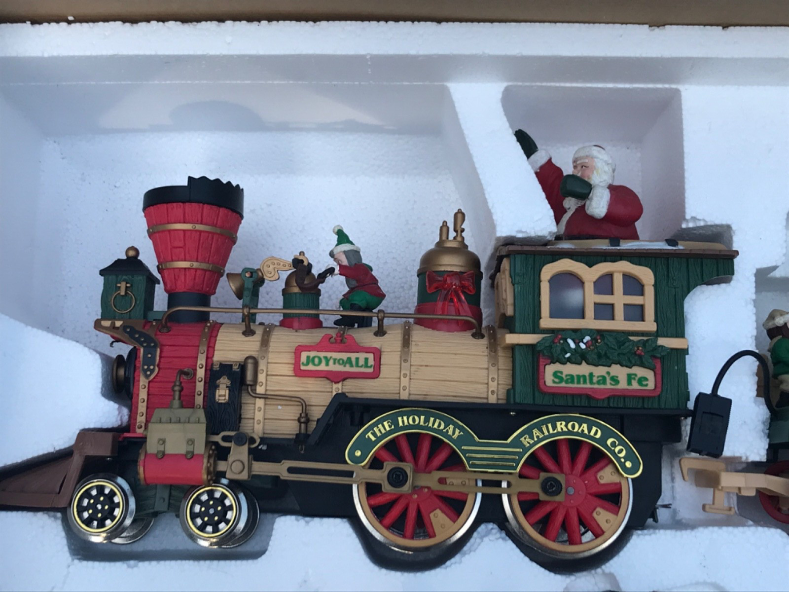 New Bright The Holiday Express Musical Train Model 386 as seen in Baby Einstein