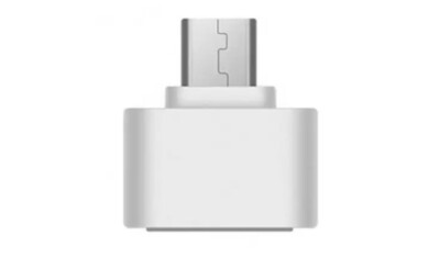 USB To Micro USB Adapter White High Speed