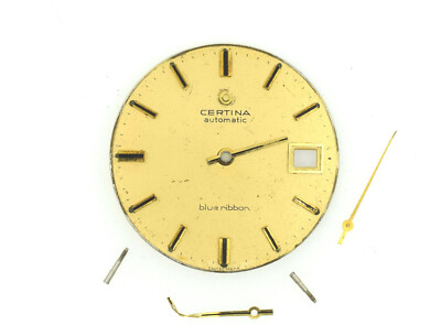 CERTINA Blue Ribbon 25-651 Automatic Vintage Golden Watch Dial 30.4 mm (ZB230)