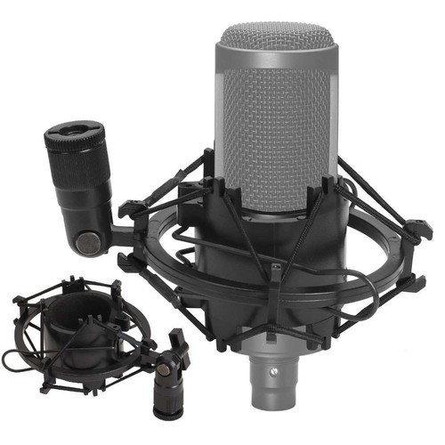 Universal Microphone Shock Mount Clip for 48-53mm Mic Anti Vibration Adjustable - Picture 3 of 12