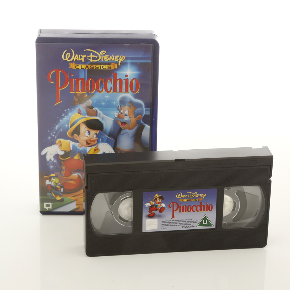 Pinocchio - Special Edition (VHS) Blue Case