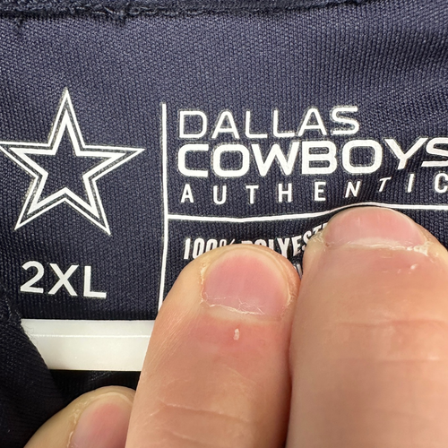 Dallas Cowboys NFL Hoodie Jacket Mens 2XL Navy Blue Football Full Zip Drawstring - Bild 4 von 10