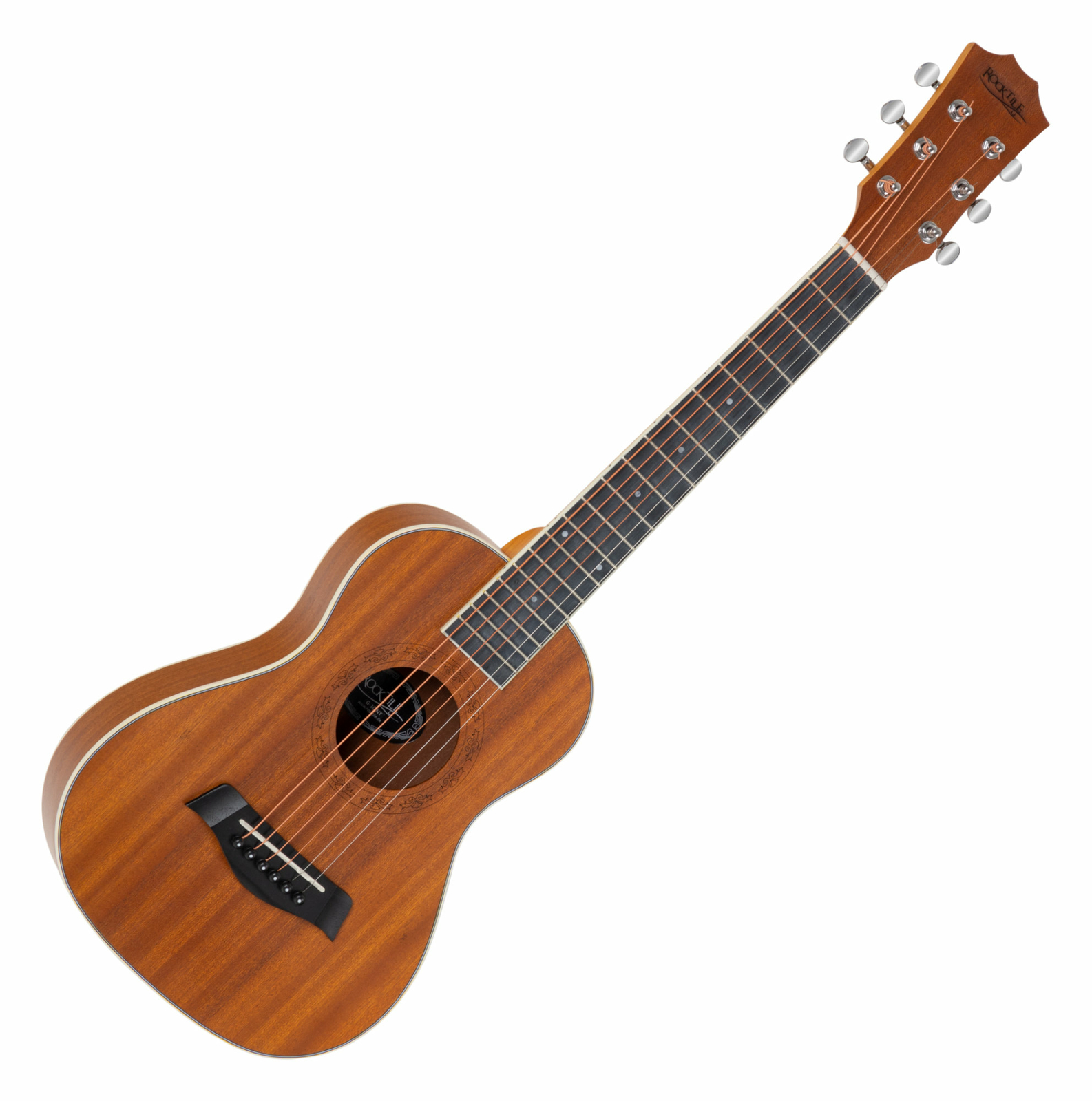 Rocktile Guitalele Ukulele Guitarlele Chitarra Classica da Viaggio Legno Natural