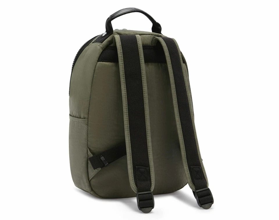 kipling sac à dos Basic Seoul Backpack S Green Moss - Photo 3/4