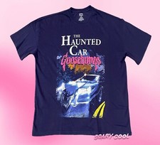 New Goosebumps The Haunted Car 1999 R. L. Stine Mens Vintage Throwback T-Shirt