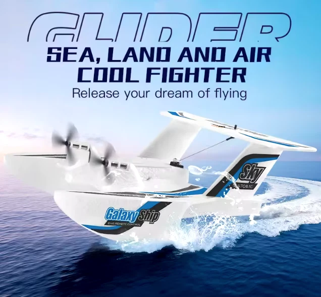 Sea&Air 3CH RC Flugzeuge EPP Fernbedienung Wasserflugzeug Kreiselsegelflugzeug - Bild 3 von 3