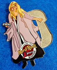 BOSTON STEVIE NICKS FEETWOOD MAC LETTER MUSICIAN SERIES Hard Rock Cafe PIN MIP