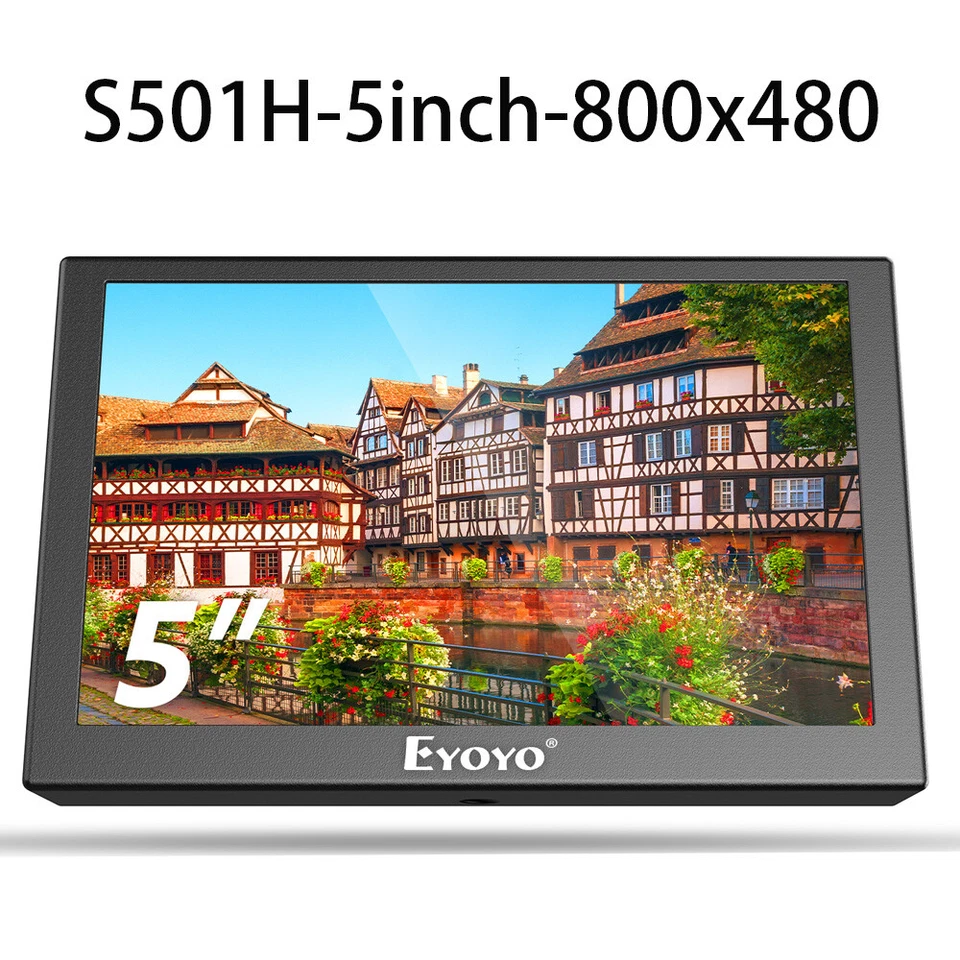 Monitores portátiles para computadora portátil Eyoyo pequeños HDMI segunda pantalla pantalla pantalla para juegos