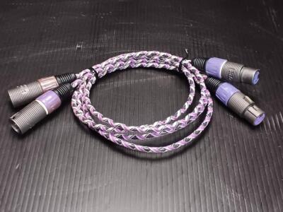 XLO Signature Type 2.1 XLR Balanced Audio Cable 1.0m Pair Used