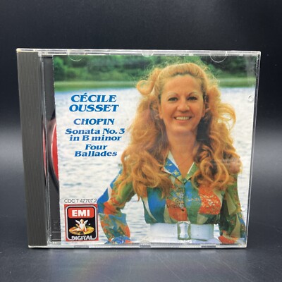 Cecile Ousset Plays Chopin - Piano Sonatas / Four Ballades - 1987