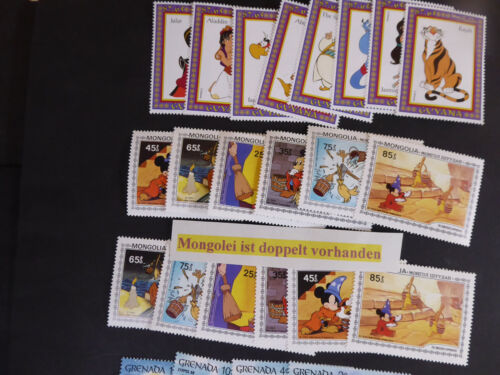 Disney, Sortiment mit 178 Marken, meist **/MNH, nur Kurzsätze, keine kpl. Ausg. - Bild 2 von 14