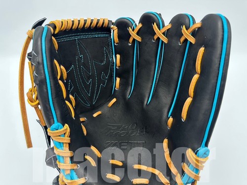 2025 ZETT TOP PRO Model 12" Pitcher Baseball Glove Black RHT Fujinami Limited - Picture 4 of 4