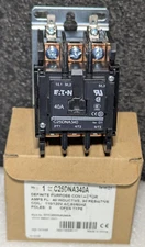 50 amp Eaton C25DNA340A Definite Purpose Contactor  3 Poles